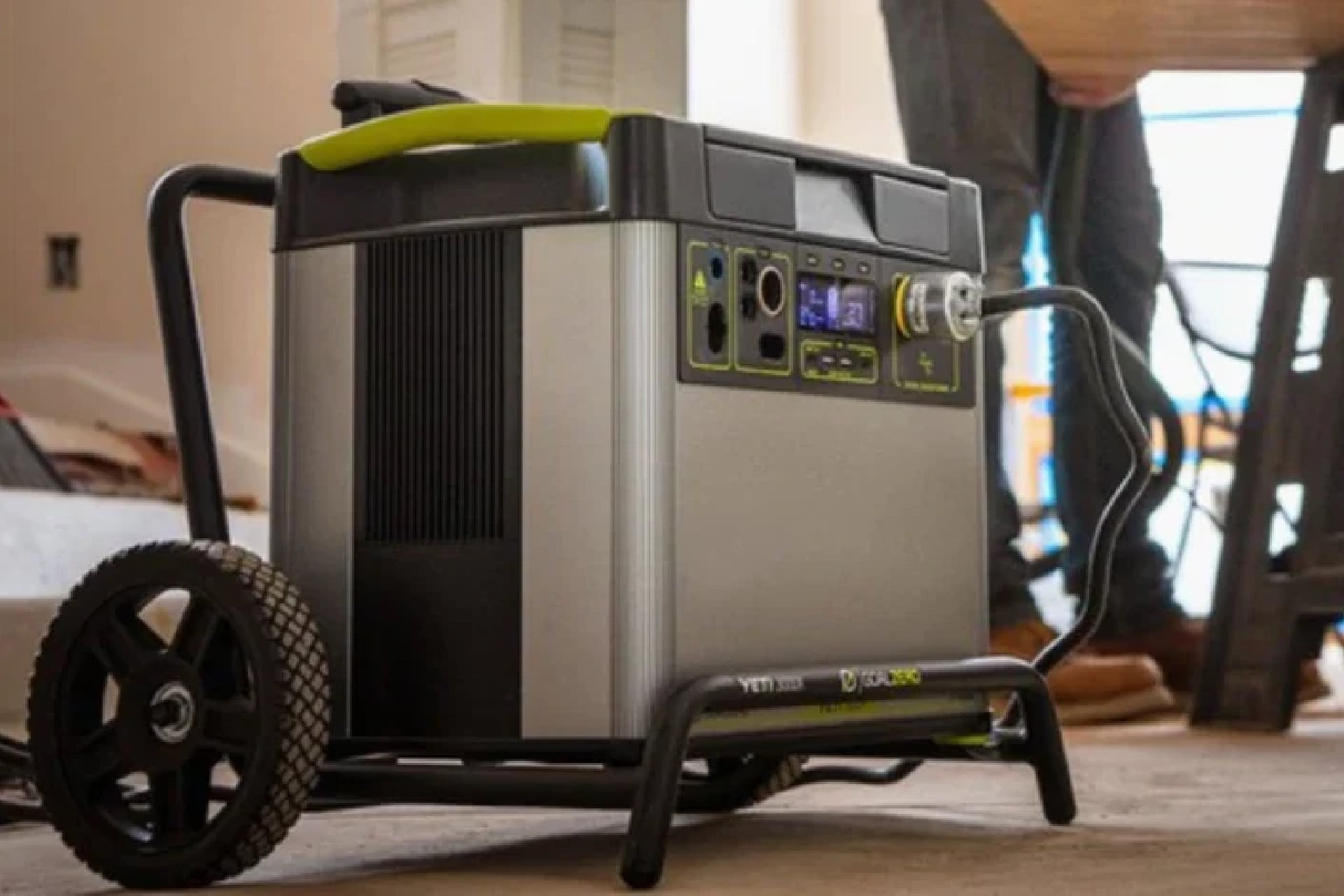 The Goal Zero YETI 3000X Power Station as it appears on the company's website.