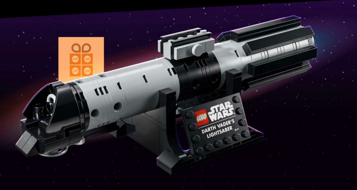 Lego Darth Vader Lightsaber