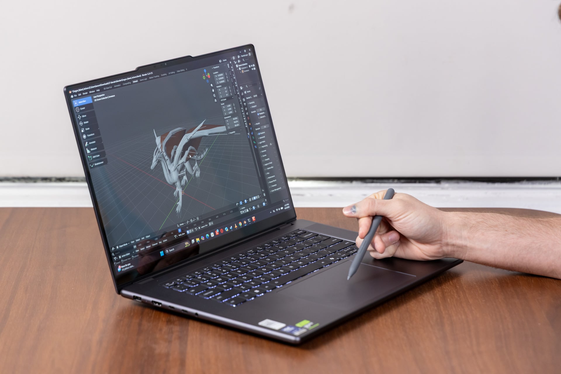 Stylus support on the trackpad sounds nice, but it feels too tacked on.