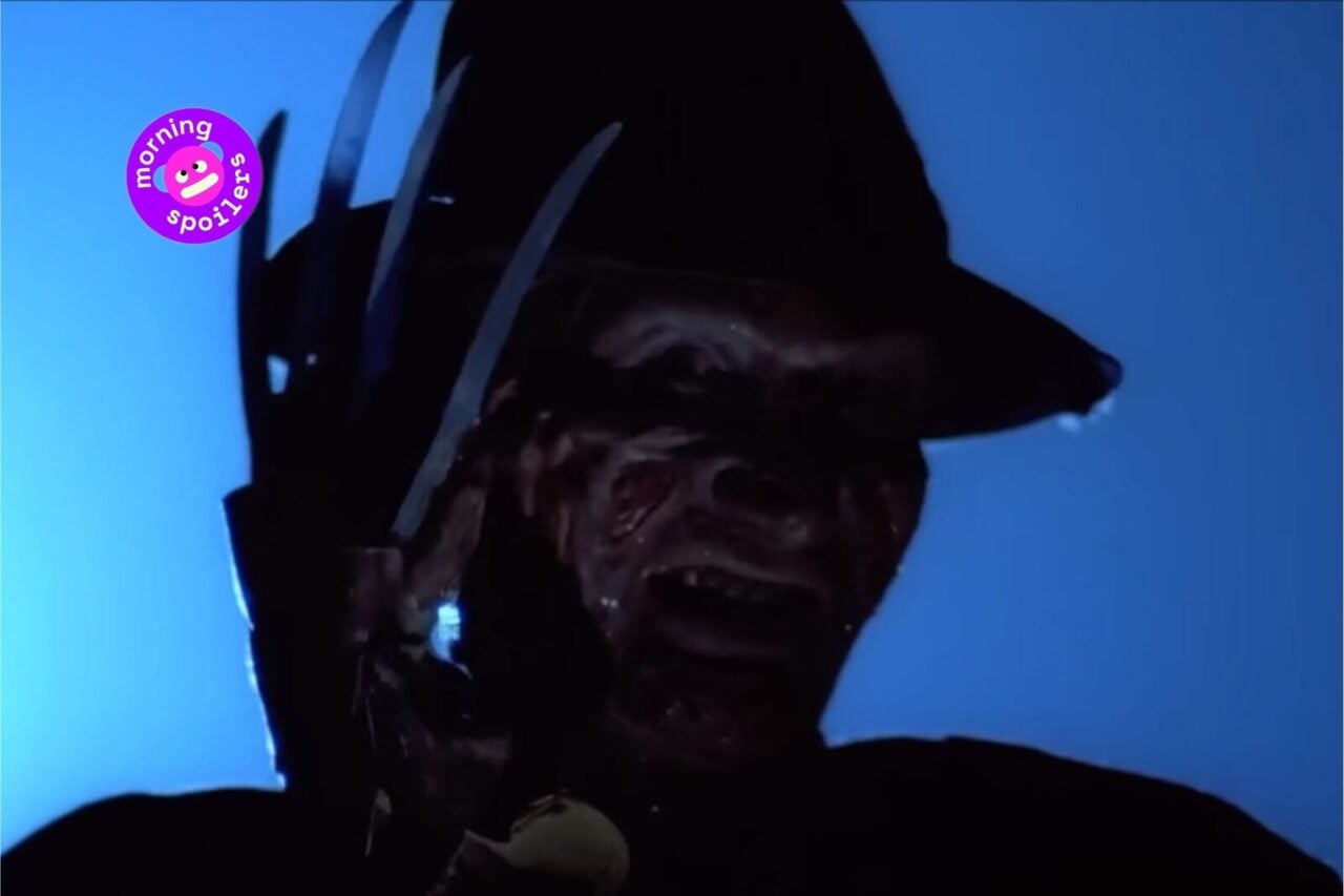An image of Freddy Krueger in 'A Nightmare on Elm Street.'