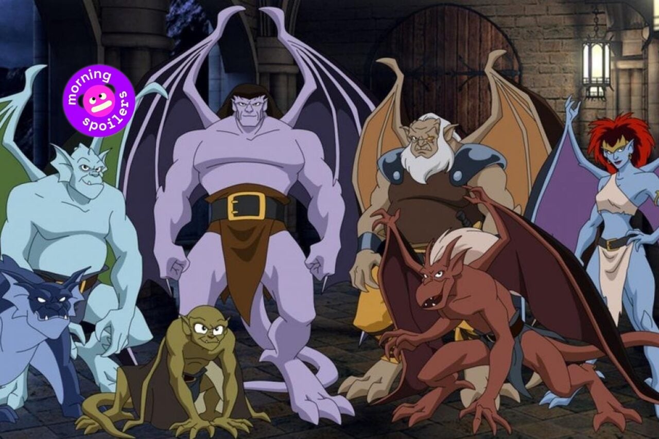 An image of the animated 'Gargoyles.'