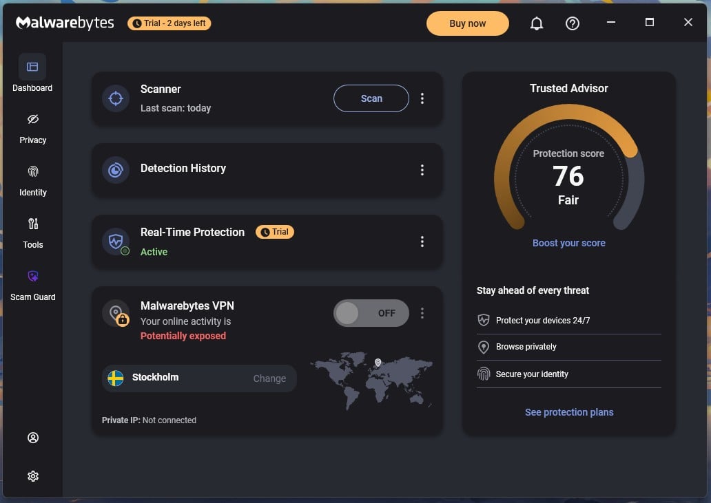 Malwarebytes App Windows