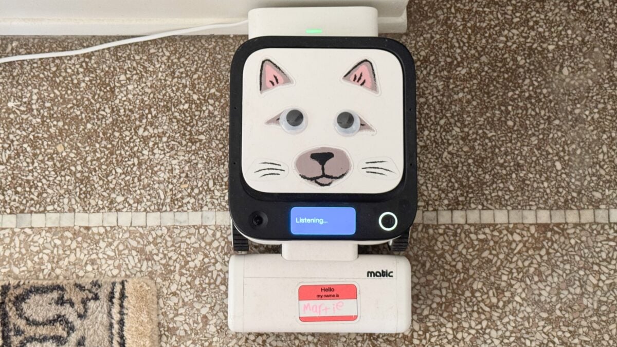 Matic’s Robot Vacuum Will See (and Hear) You Now