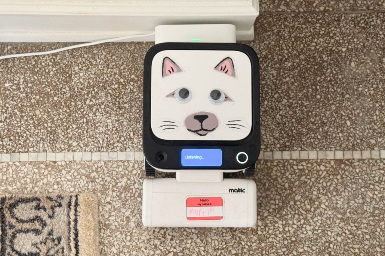 Matic’s Robot Vacuum Will See (and Hear) You Now