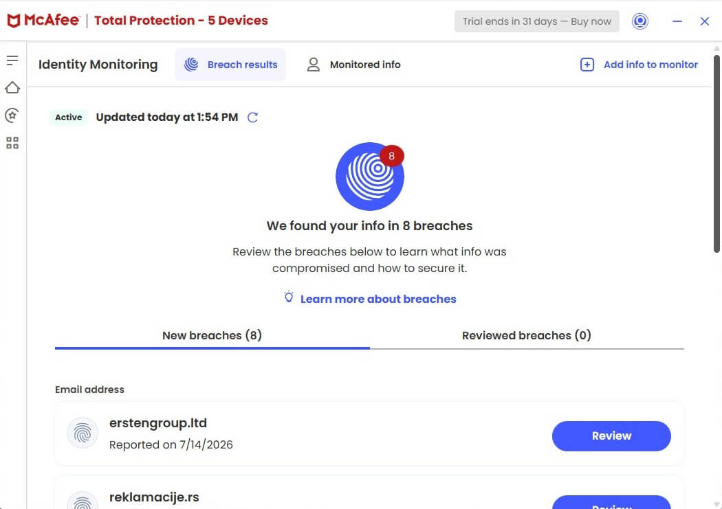 Mcafee Id Protection