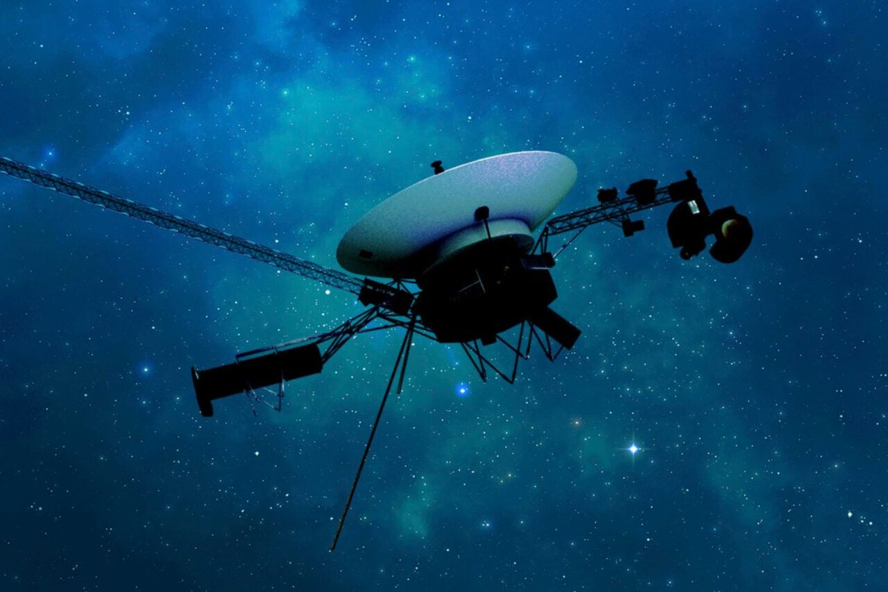 NASA Art Voyager Interstellar Space