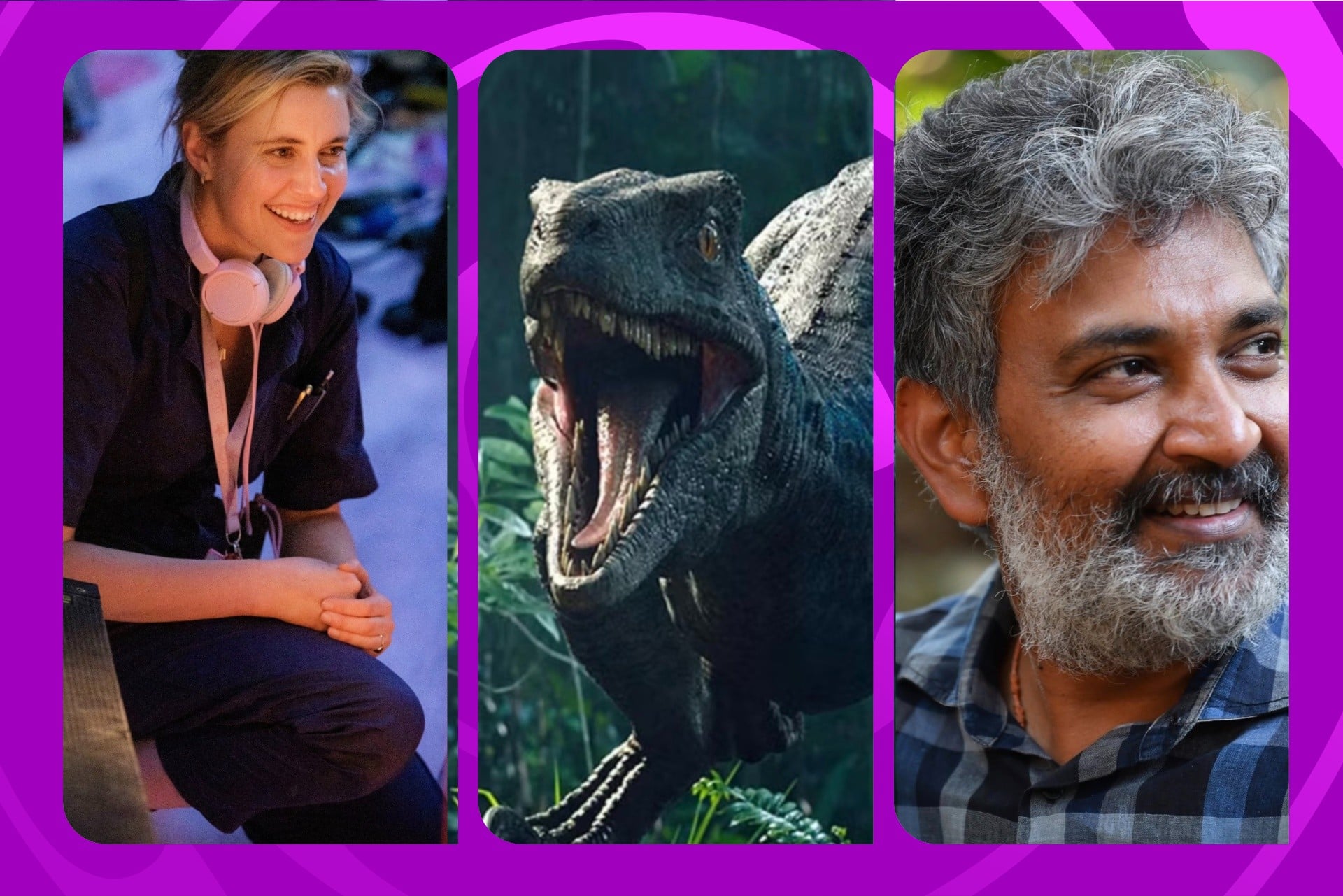 Greta Gerwig and S.S. Rajamouli are two people we'd love to see make a new 'Jurassic' movie.