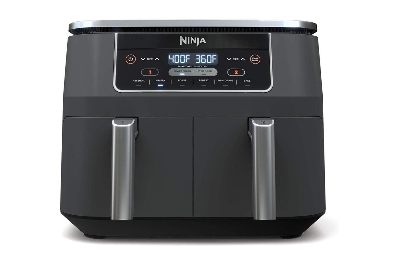 Ninja Dz201 Foodi 8 Quart 6 In 1 Dualzone 2 Basket Air Fryer