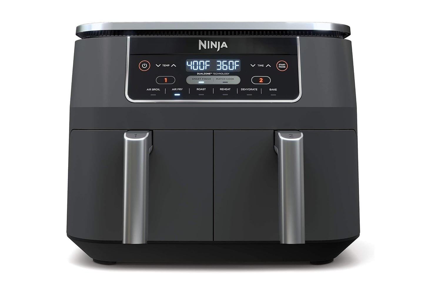 Ninja Dz201 Foodi 8 Quart 6 In 1 Dualzone 2 Basket Air Fryer