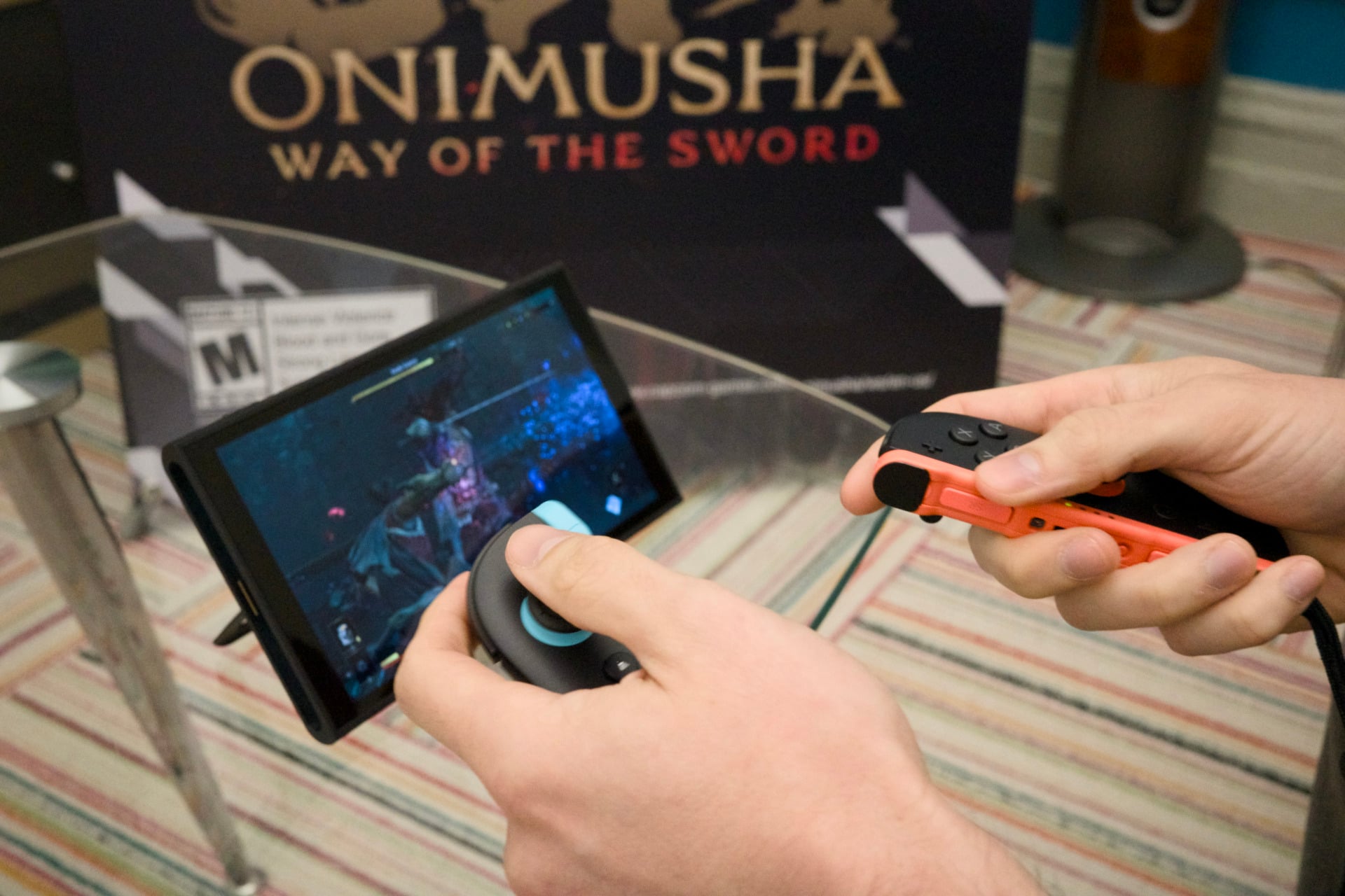 I never thought I would go back to waggling my Nintendo controller to pretend sword fight, but here we are.
