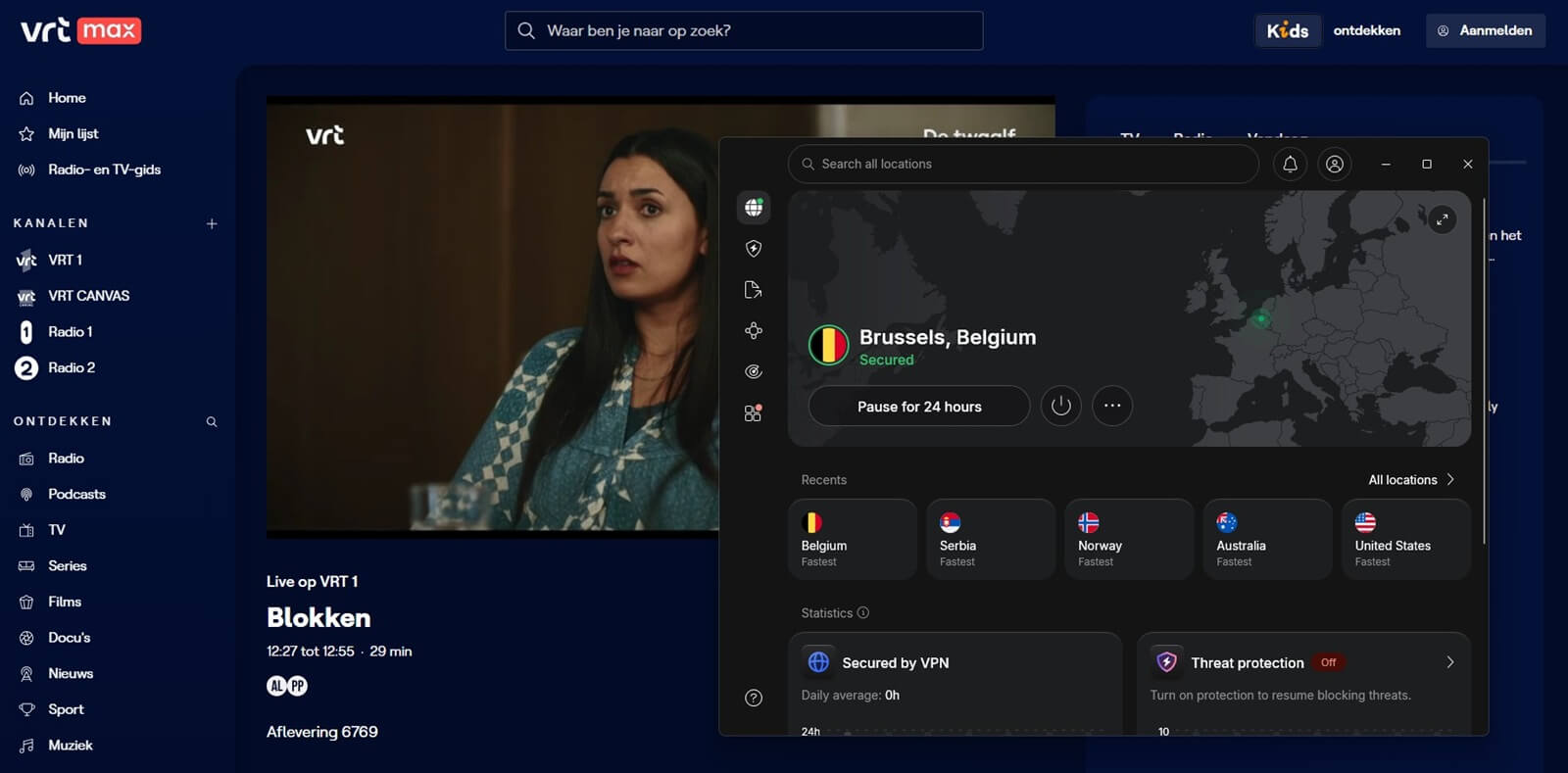 Nordvpn Belgian Tv Vrt Max