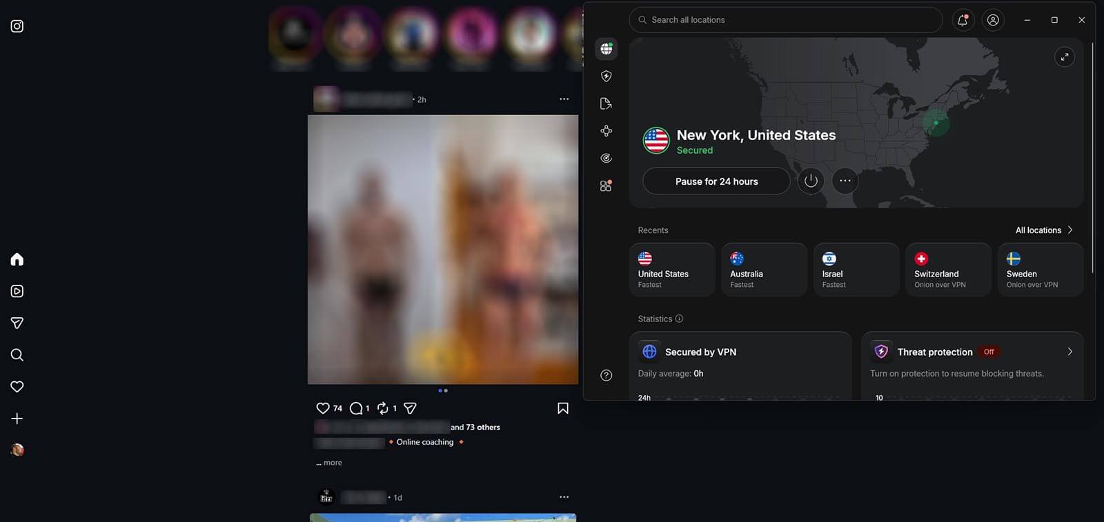 Nordvpn Instagram