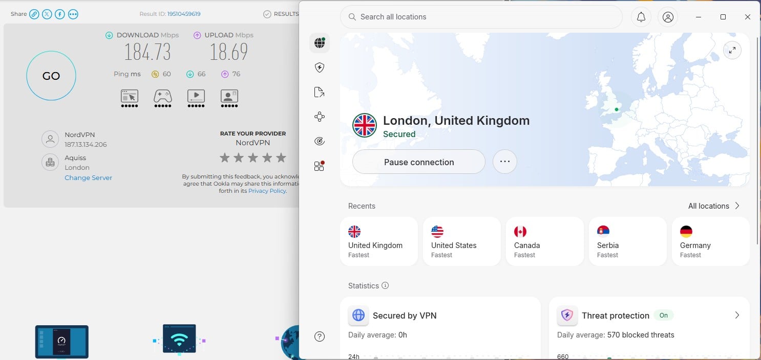Nordvpn Uk Speed Test Update