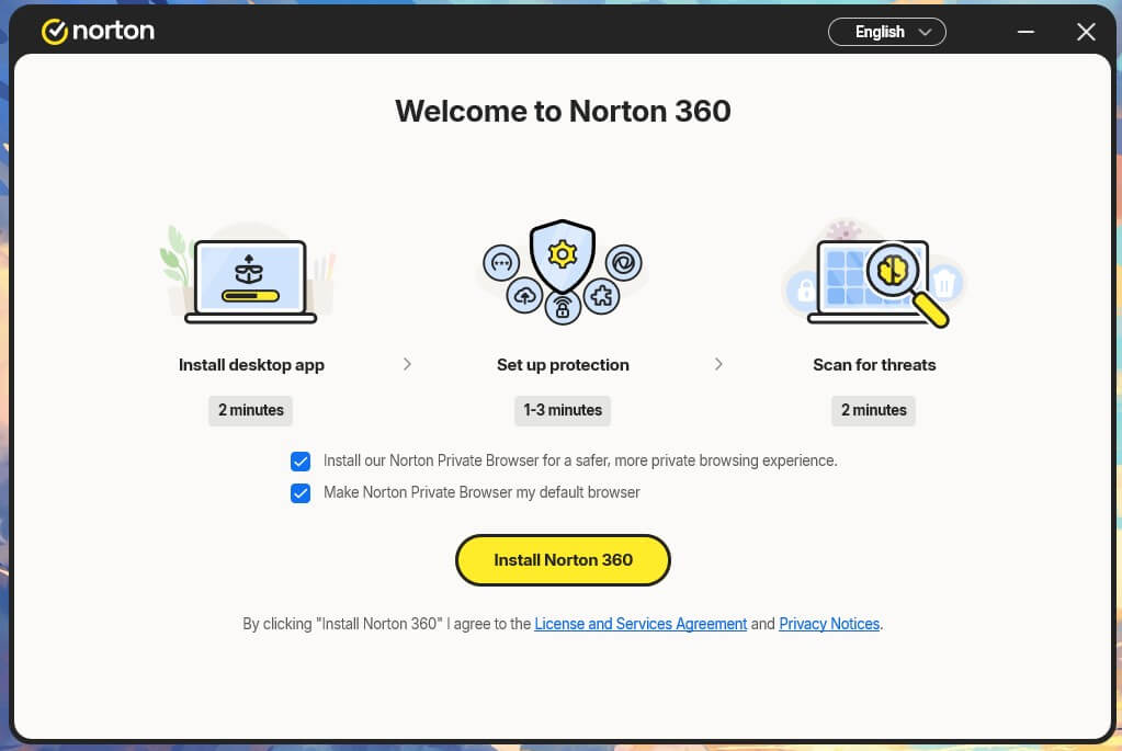 Norton Antivirus Setup