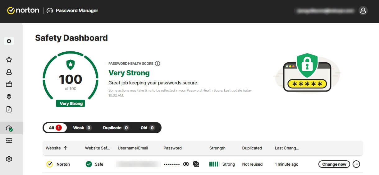 Norton Password Manager