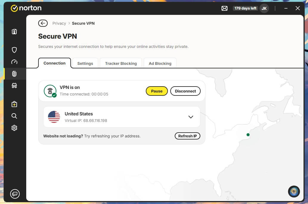 Norton Vpn Connected
