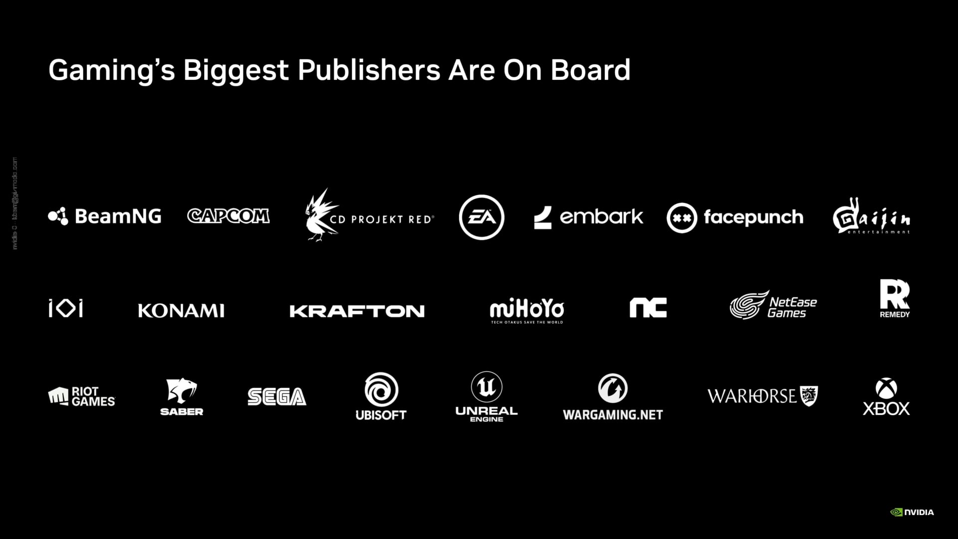 Nvidia Publisher Deals