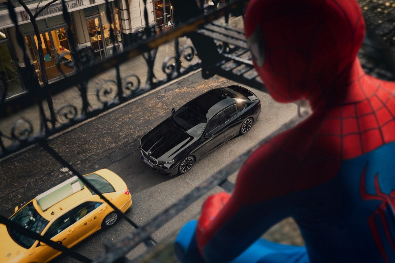 BMW Is Playing a Spider-Man Ad on Its Dashboard Displays, and People Are Pissed