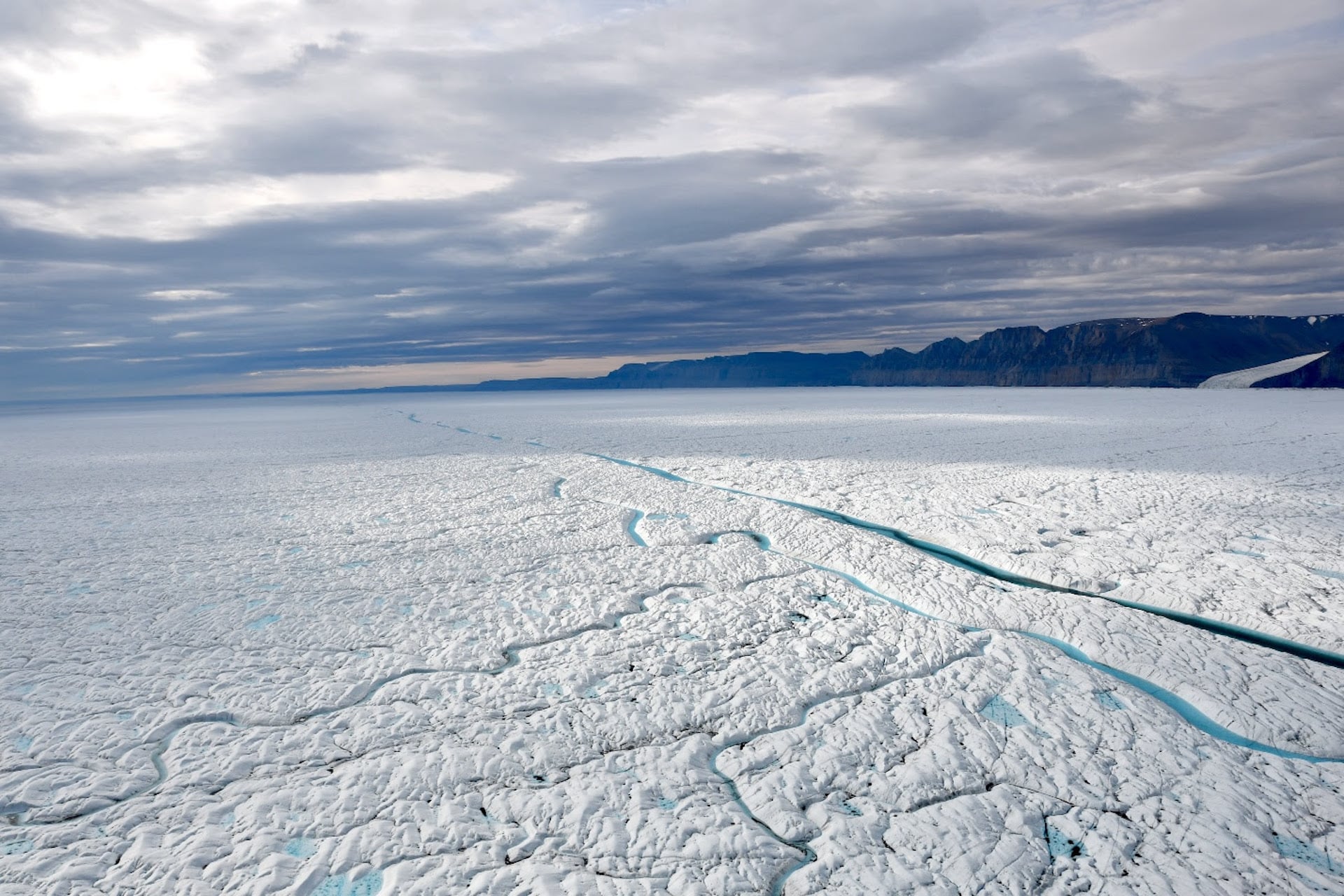 Satellites have been monitoring changes at Petermann Glacier since 2019.