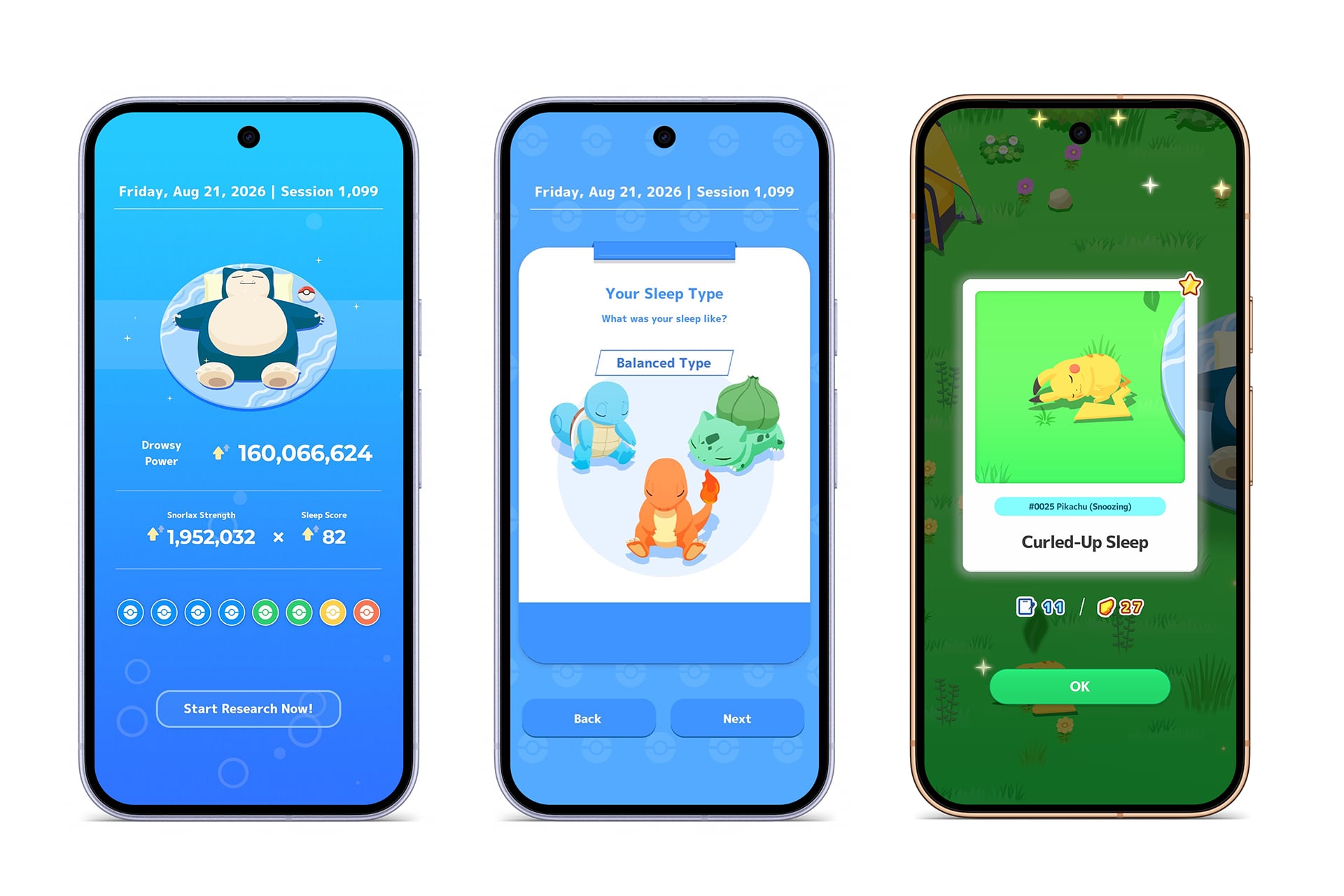 Pokemon Sleep Fitbit Air Special Edition App
