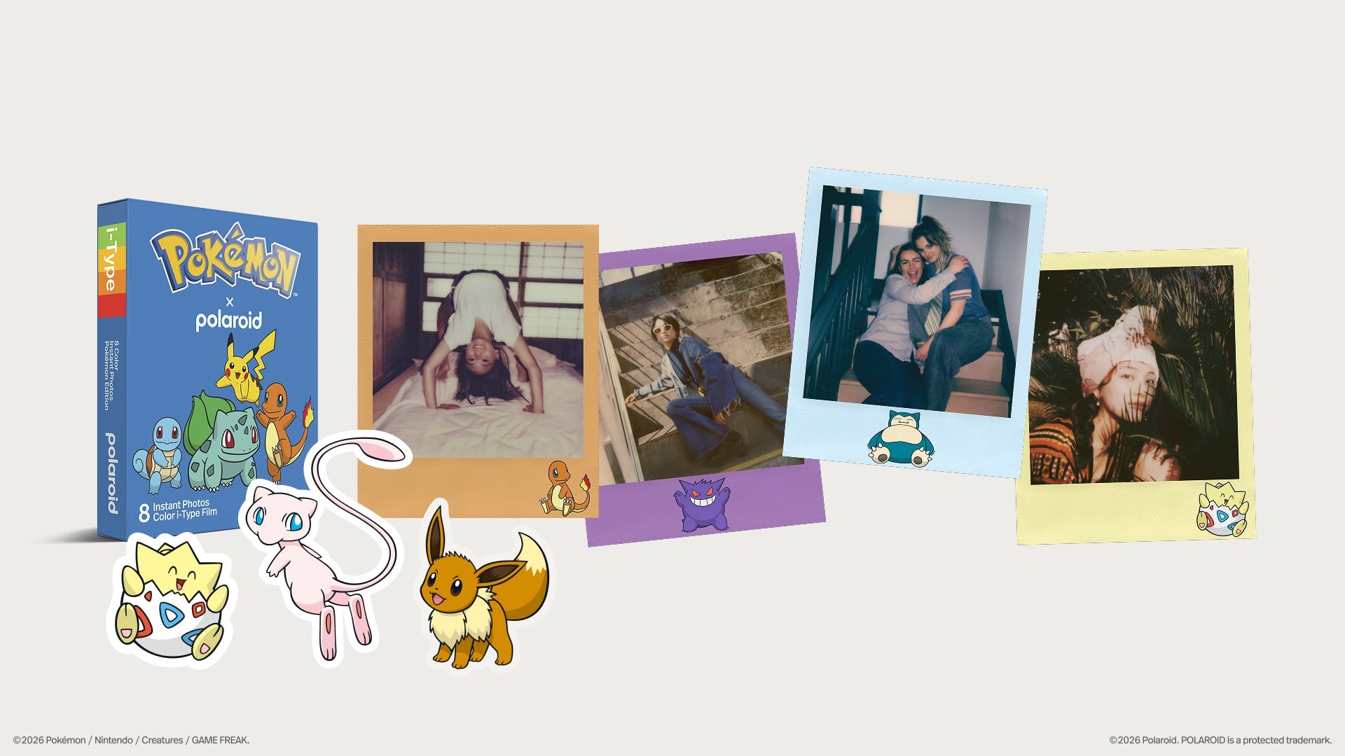 Polaroid Pokemon I-Type film