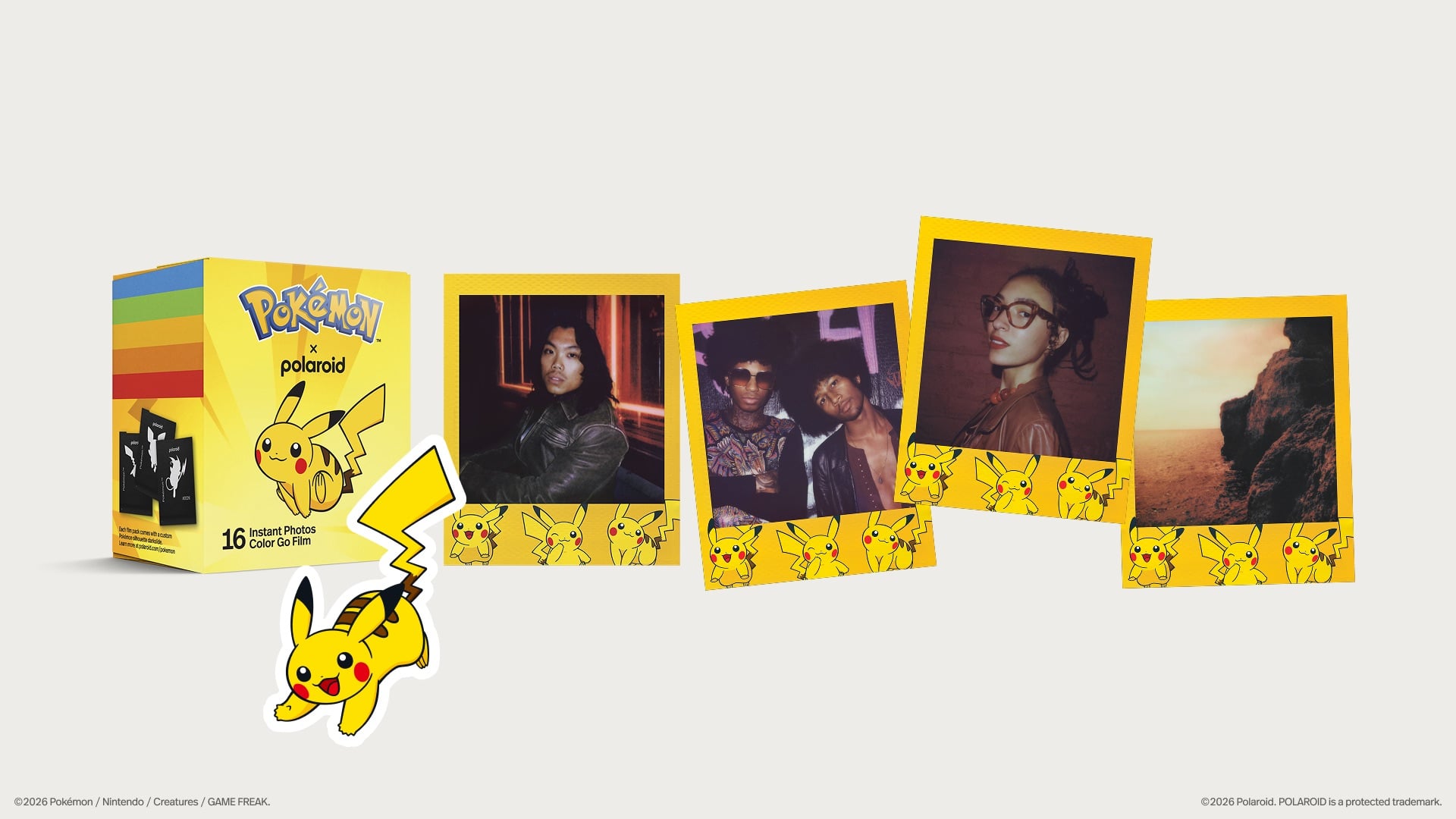 Polaroid Pokemon Go Film Pikachu Edition