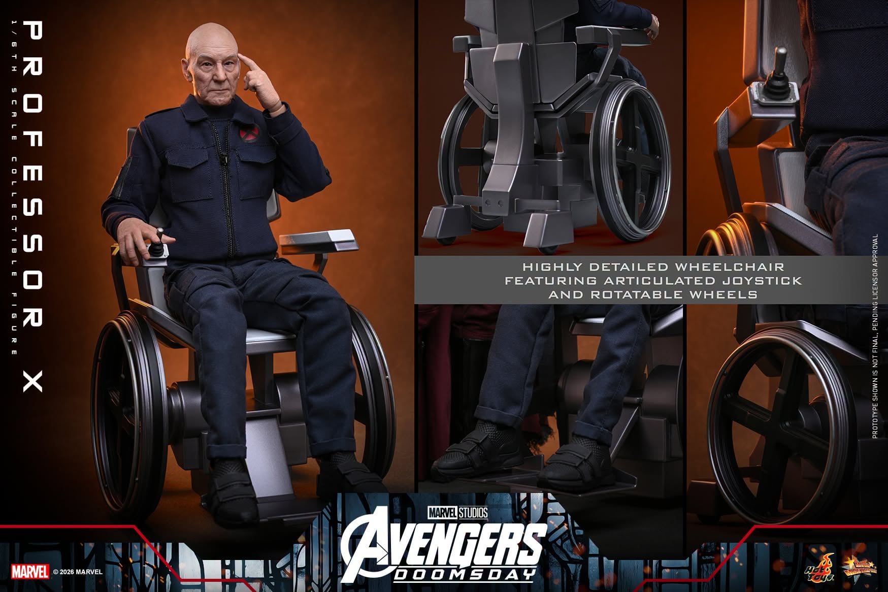 Professor X Avengers Doomsday Hot Toys 6