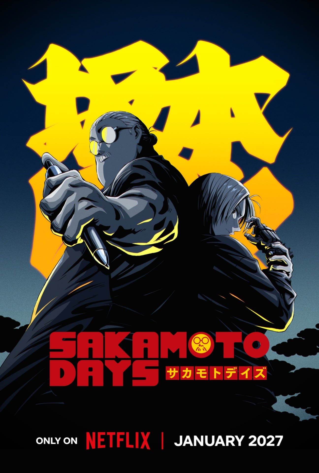 Sakamoto Days season 2 key visual.