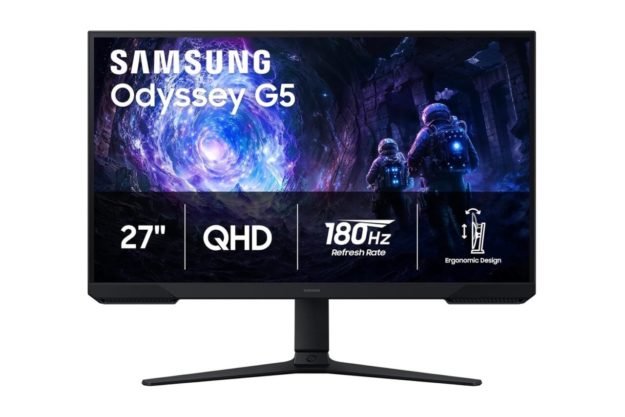 Samsung 27 Odyssey G5 (g51f) Series Qhd (1440p) Gaming Monitor