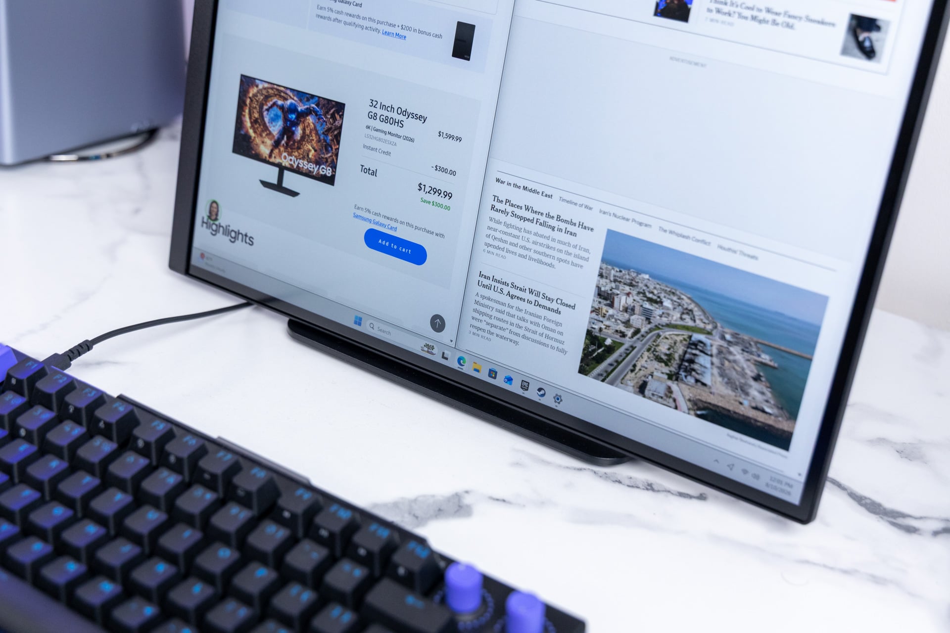 Samsung Odyssey G8 G80hs Review 08