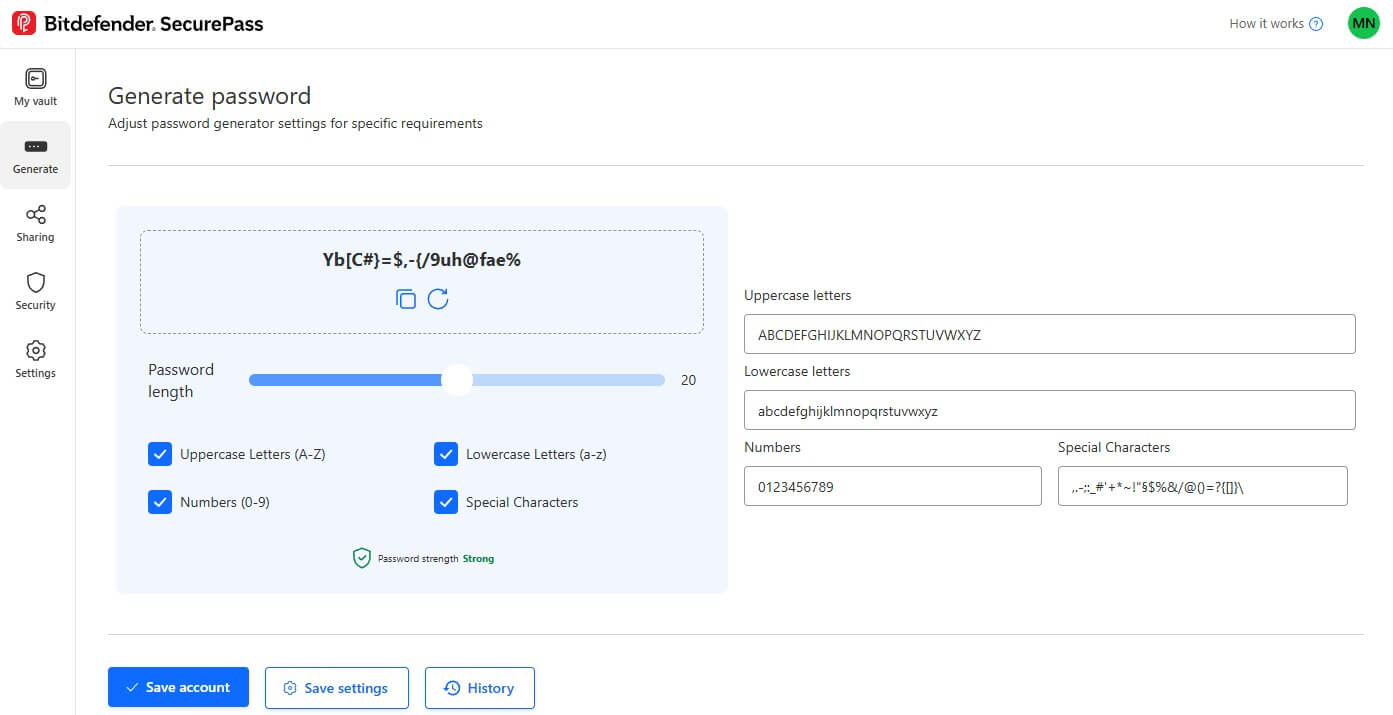 Securepass Bitdefender