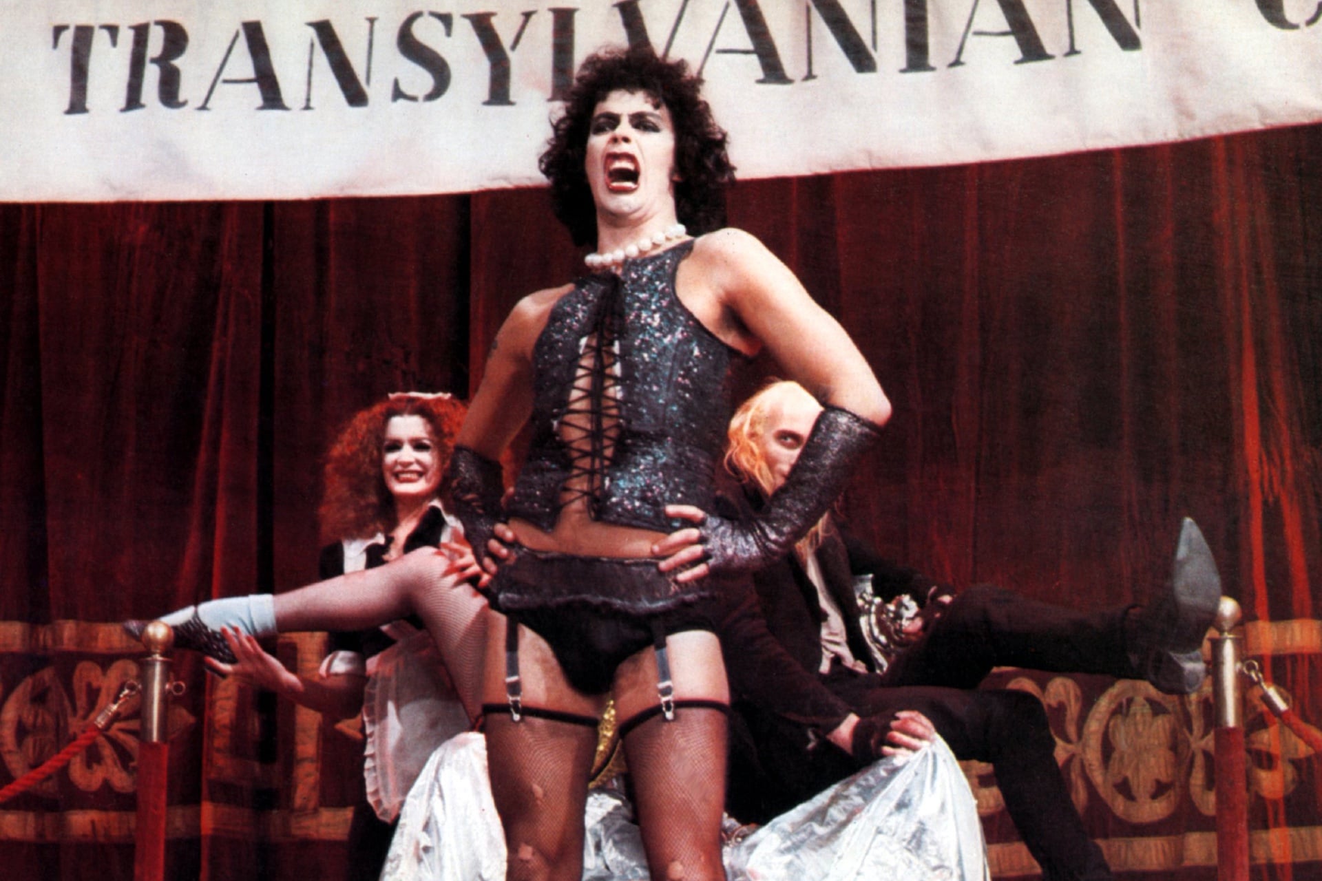 Tim Curry in 'The Rocky Horror Picture Show.'