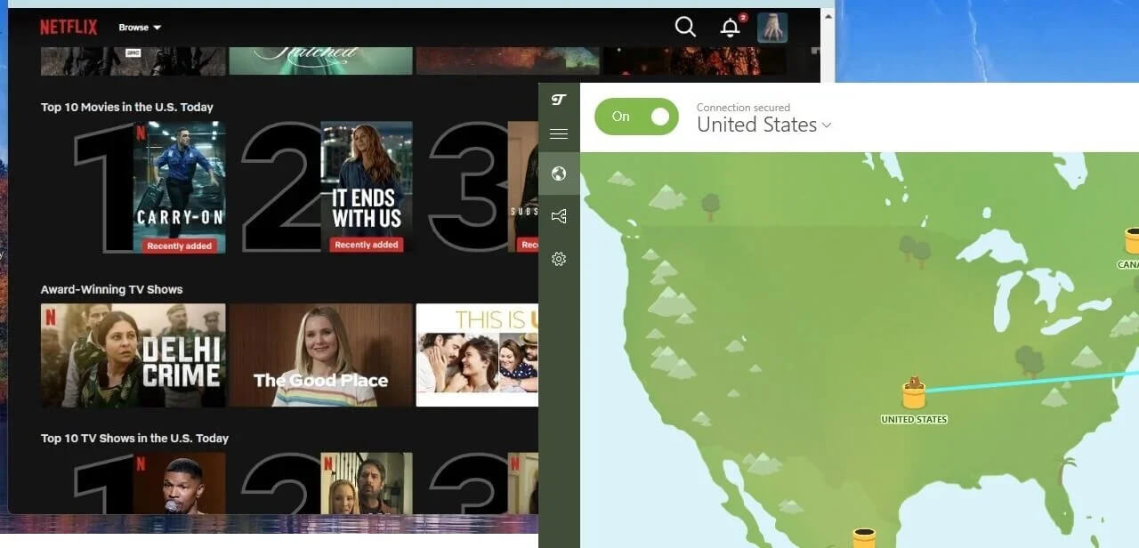Tunnelbear Netflix
