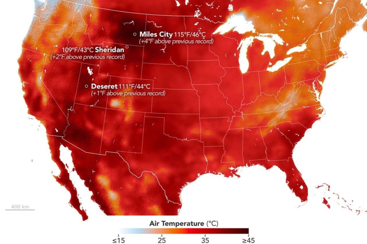 July Heat in the US Broke Records That Have Stood Since the Dust Bowl