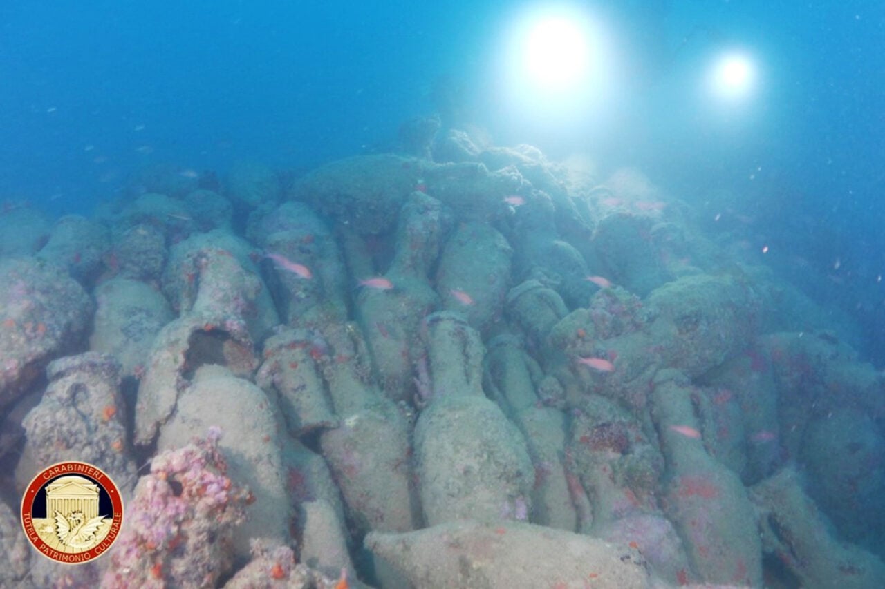 Amphorae Mazara Del Vallo Sicily