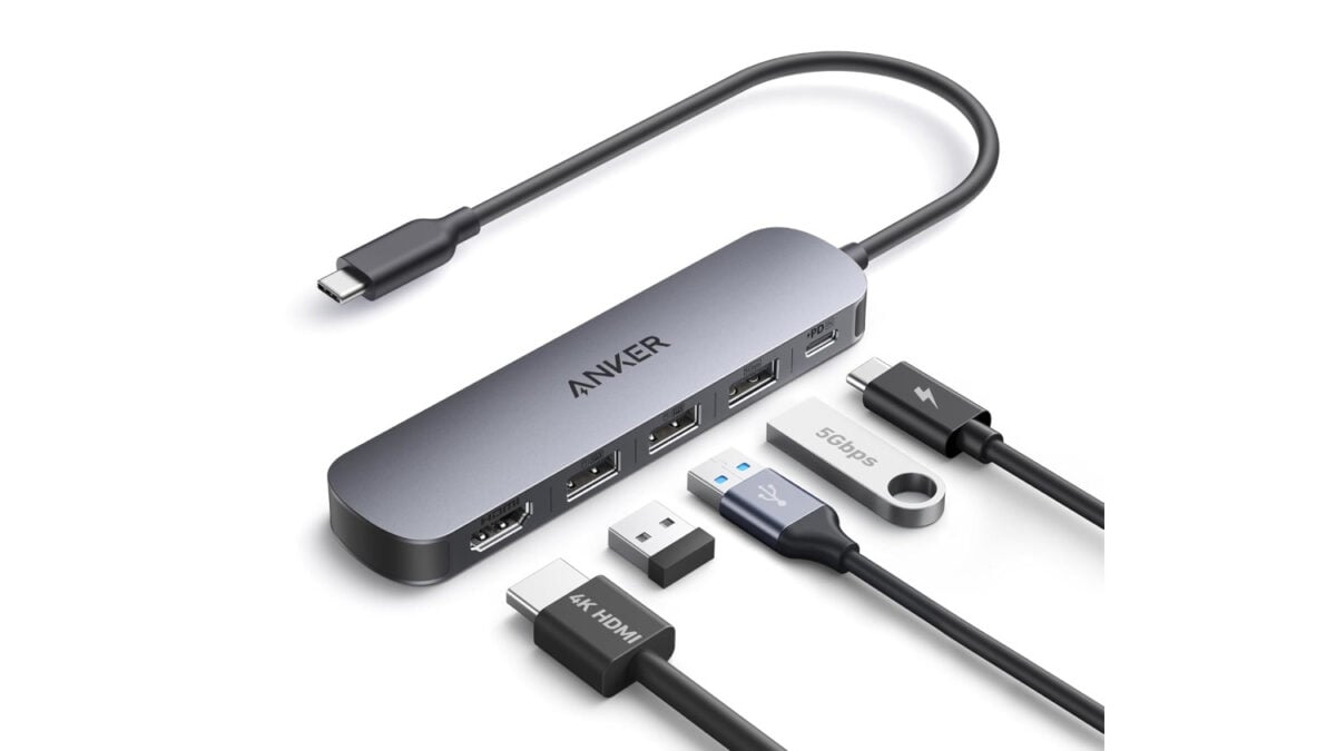 Anker 5-in-1 USB Hub for Laptops Is Now a Back-to-School Steal at Its Lowest Price (USB-C, USB-A, and HDMI Ports)