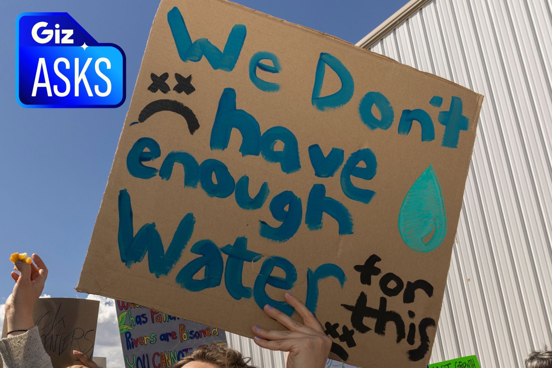 Protesters gathered ahead of a Box Elder County Commission meeting to decide whether to approve the construction of a large data center on May 4, 2026, in Tremonton, Utah.