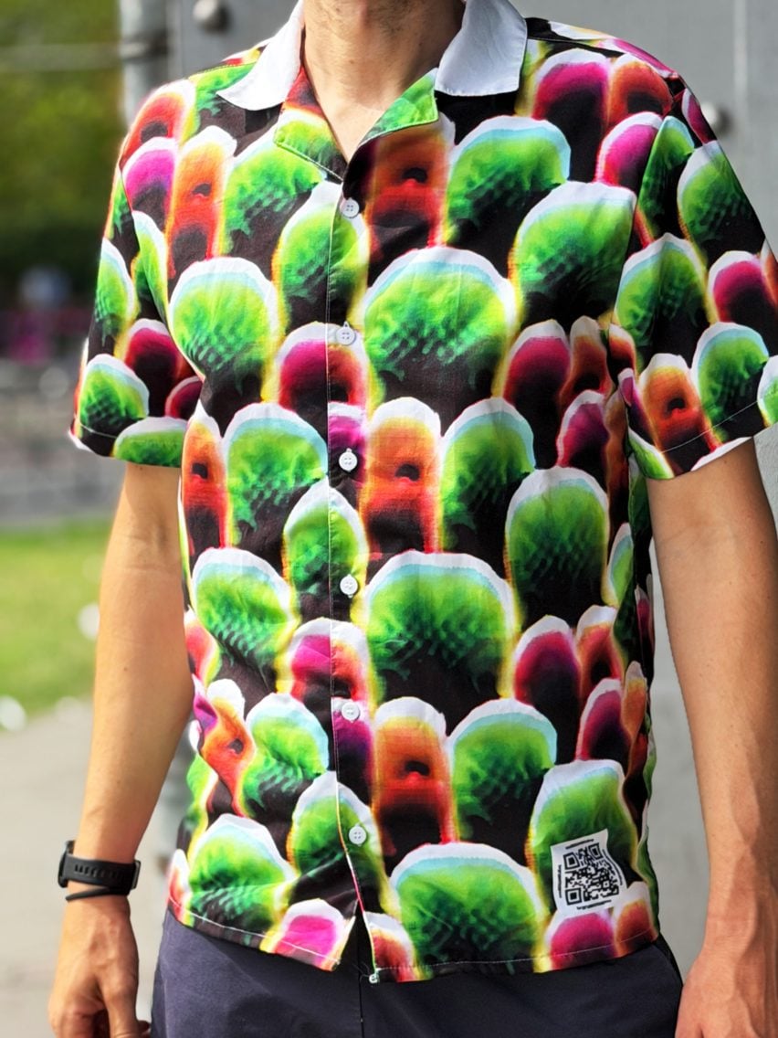 Digital Camouflage Shirt Ai Video Surveillance Simon Weckert Dezeen 2364 Col 1 852x1136