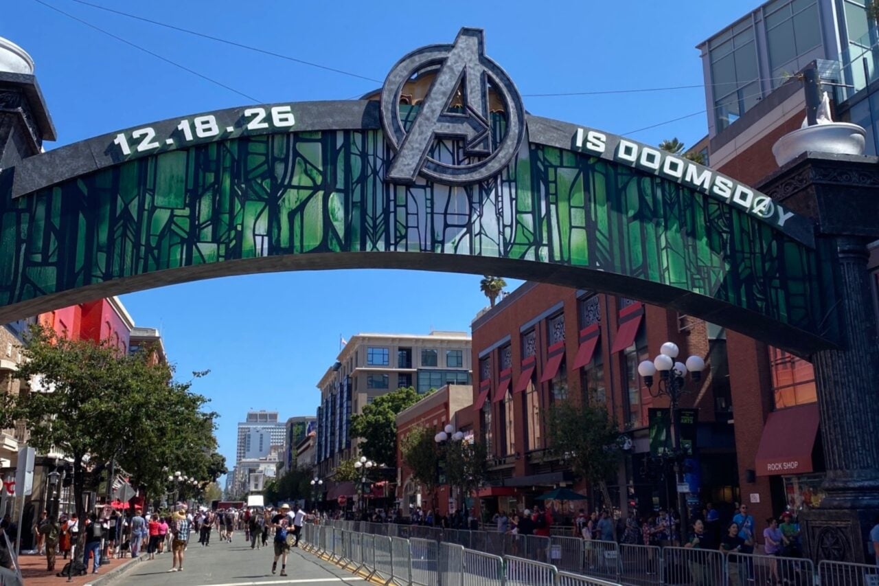 Avengers Doomsday ad at Comic Con 2026