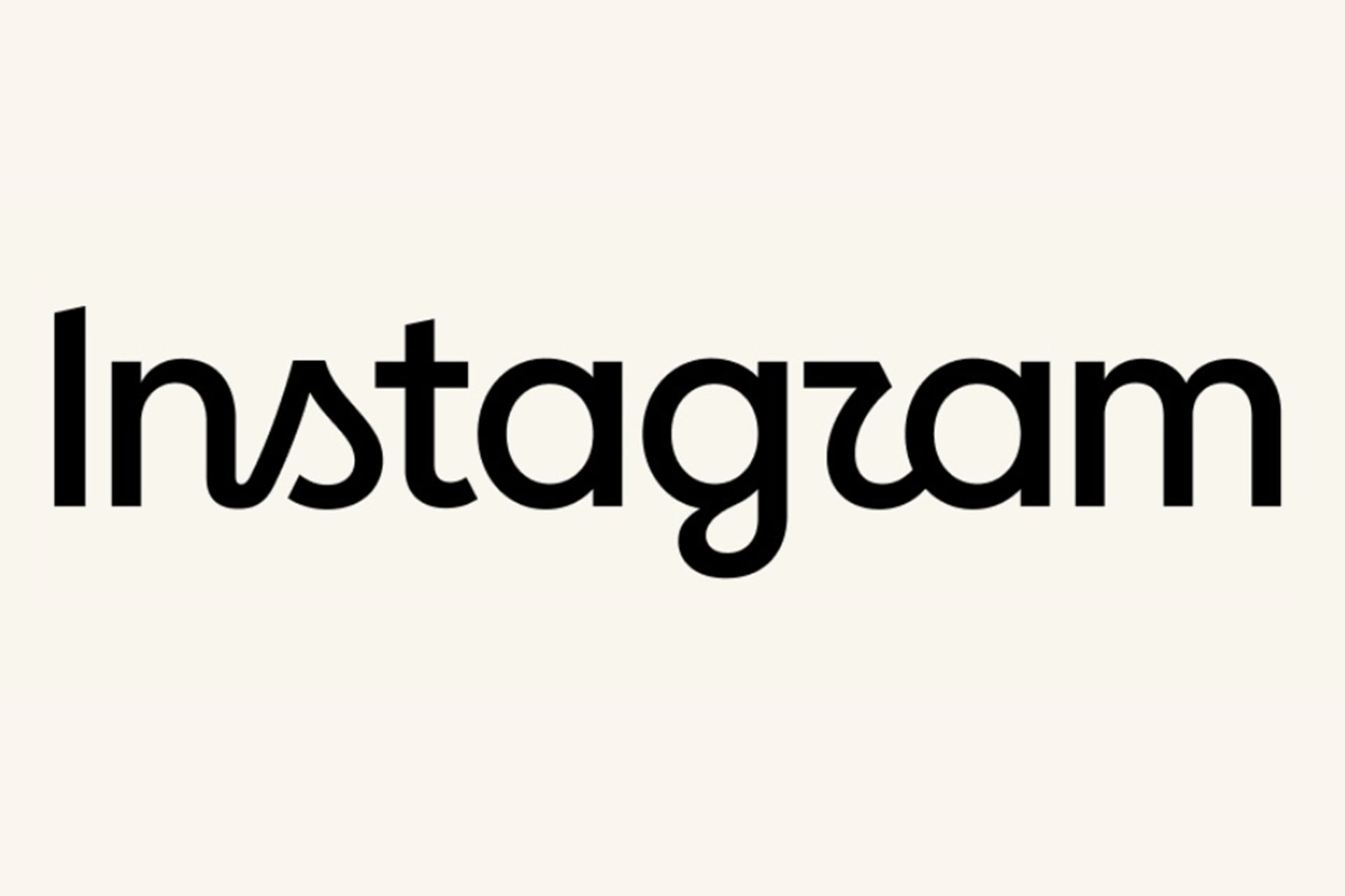 Instagram new wordmark