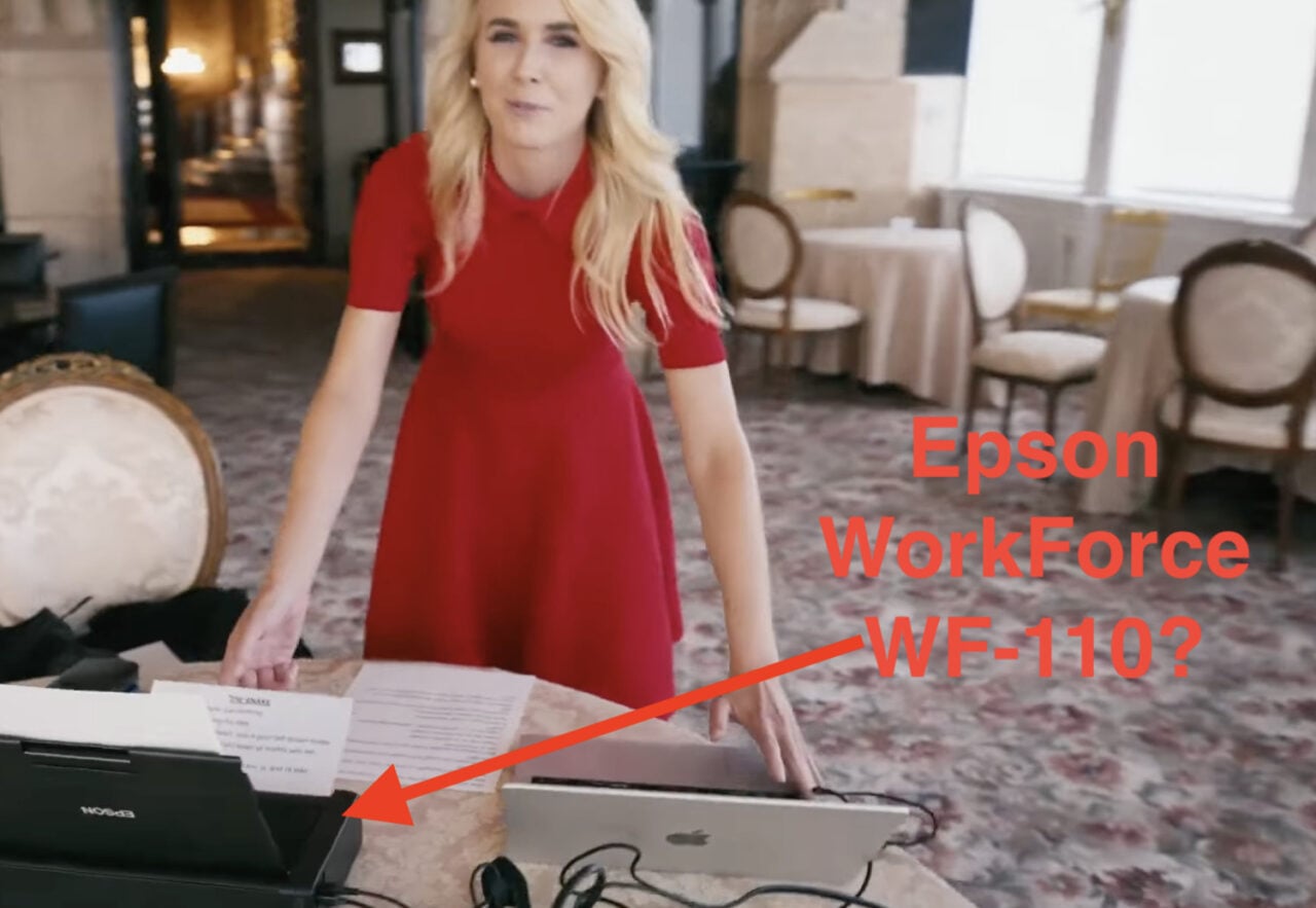We Think We Found ‘Human Printer’ Natalie Harp’s Printer Setup. It’s Bulky