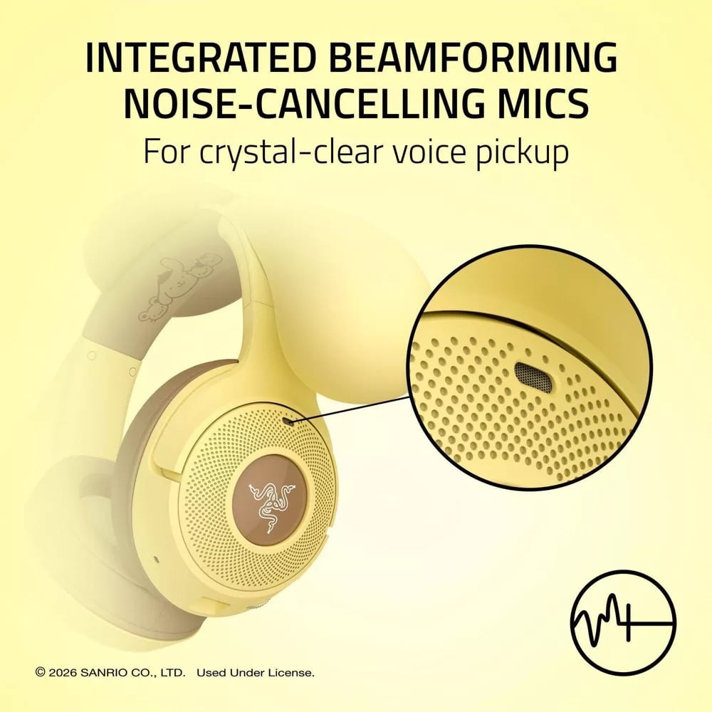Pompompurin Razer Kraken Kitty V2 Bt Gaming Headset=3