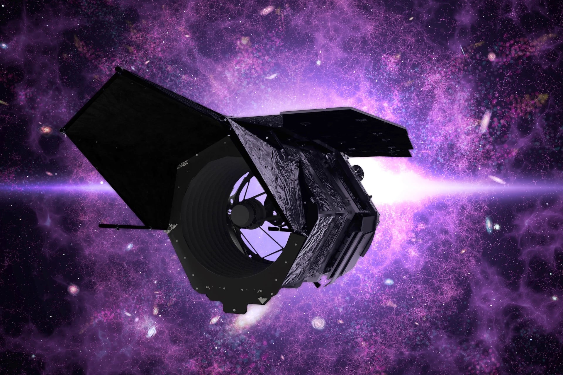 NASA’s Nancy Grace Roman Space Telescope has a primary mirror that is 7.9 feet (2.4 meters) wide.