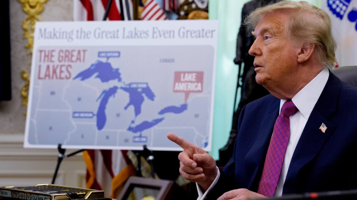 MAGA Trolls  Obsessed With Renaming Lake Ontario on Wikipedia After Trump’s Declaration