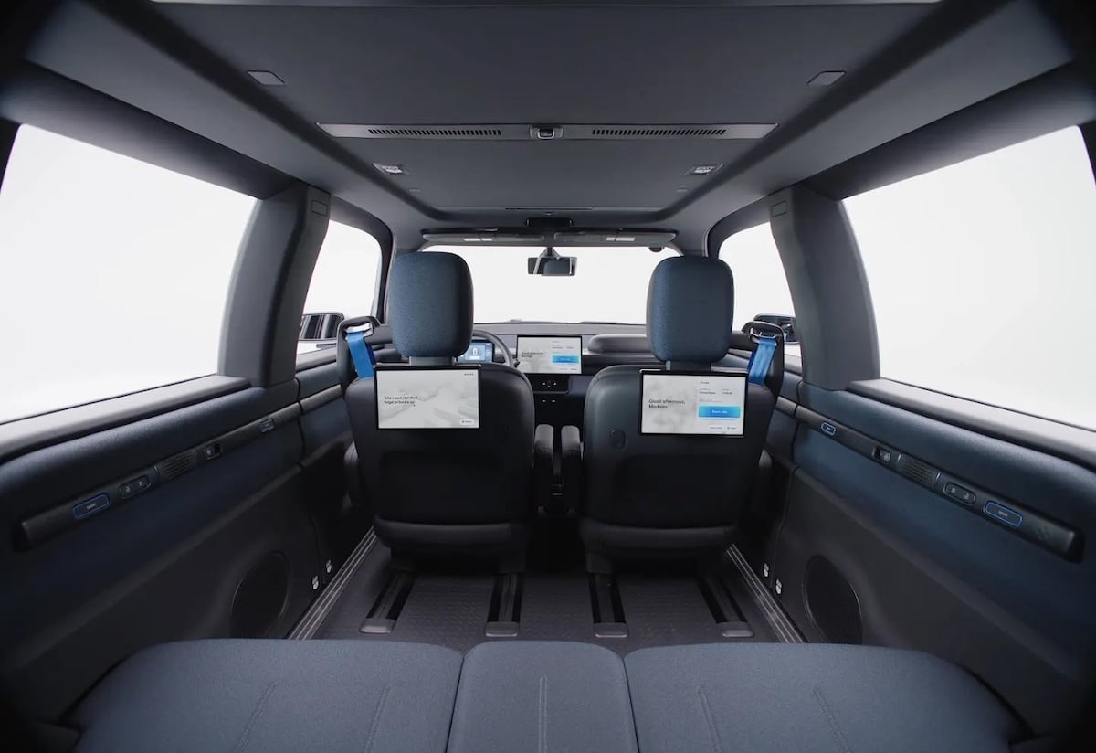 Waymo Ojai Interior