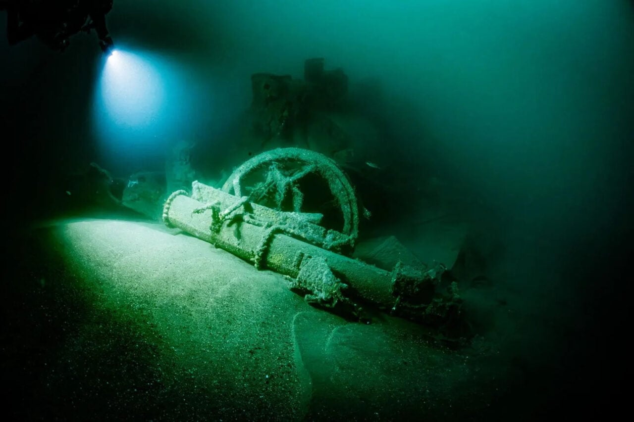 Whitehead Torpedo Tube Hms Tiger