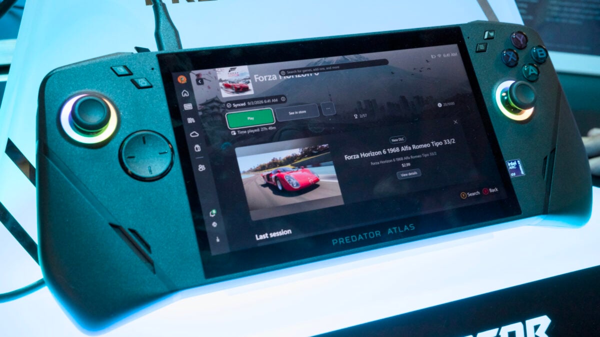 Acer’s Smaller Intel-Based Gaming Handheld Has Sky-High Ambitions - Gizmodo