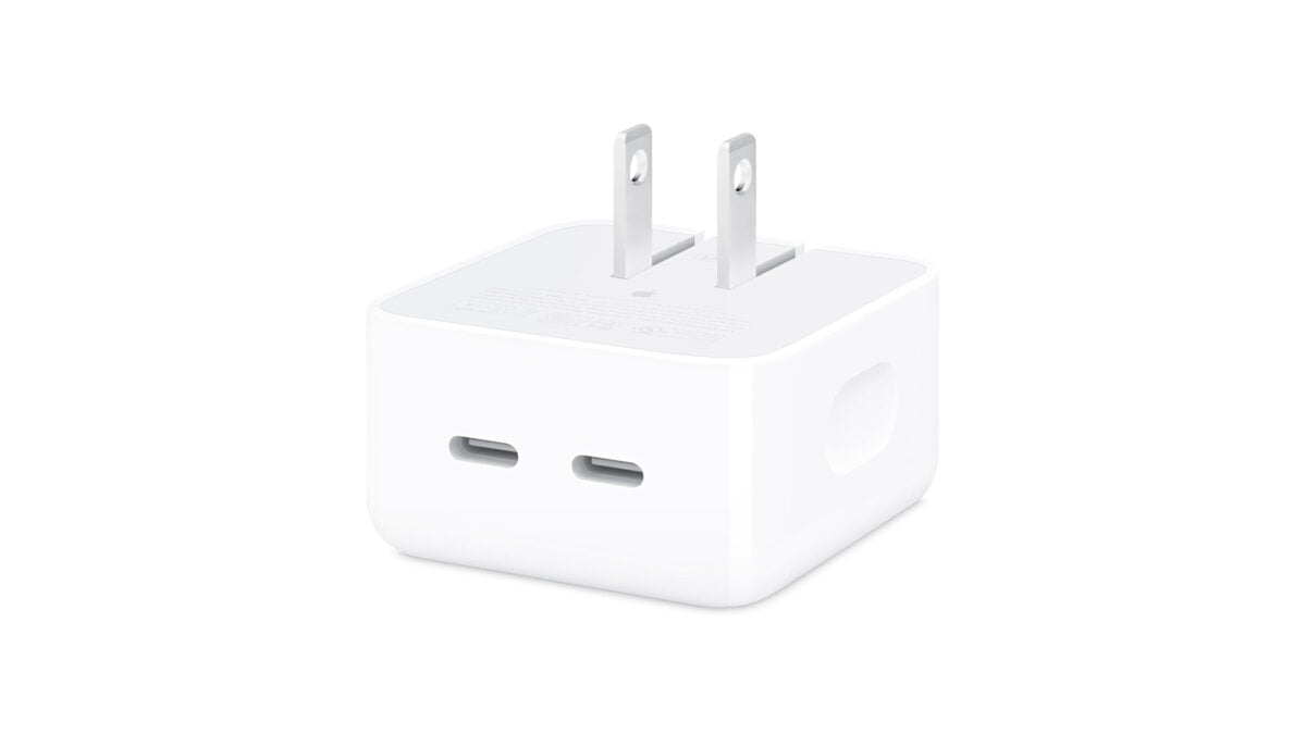 Apple Goes Big on 35W Dual USB-C Port Compact Power Adapter at 34% Off on Amazon...