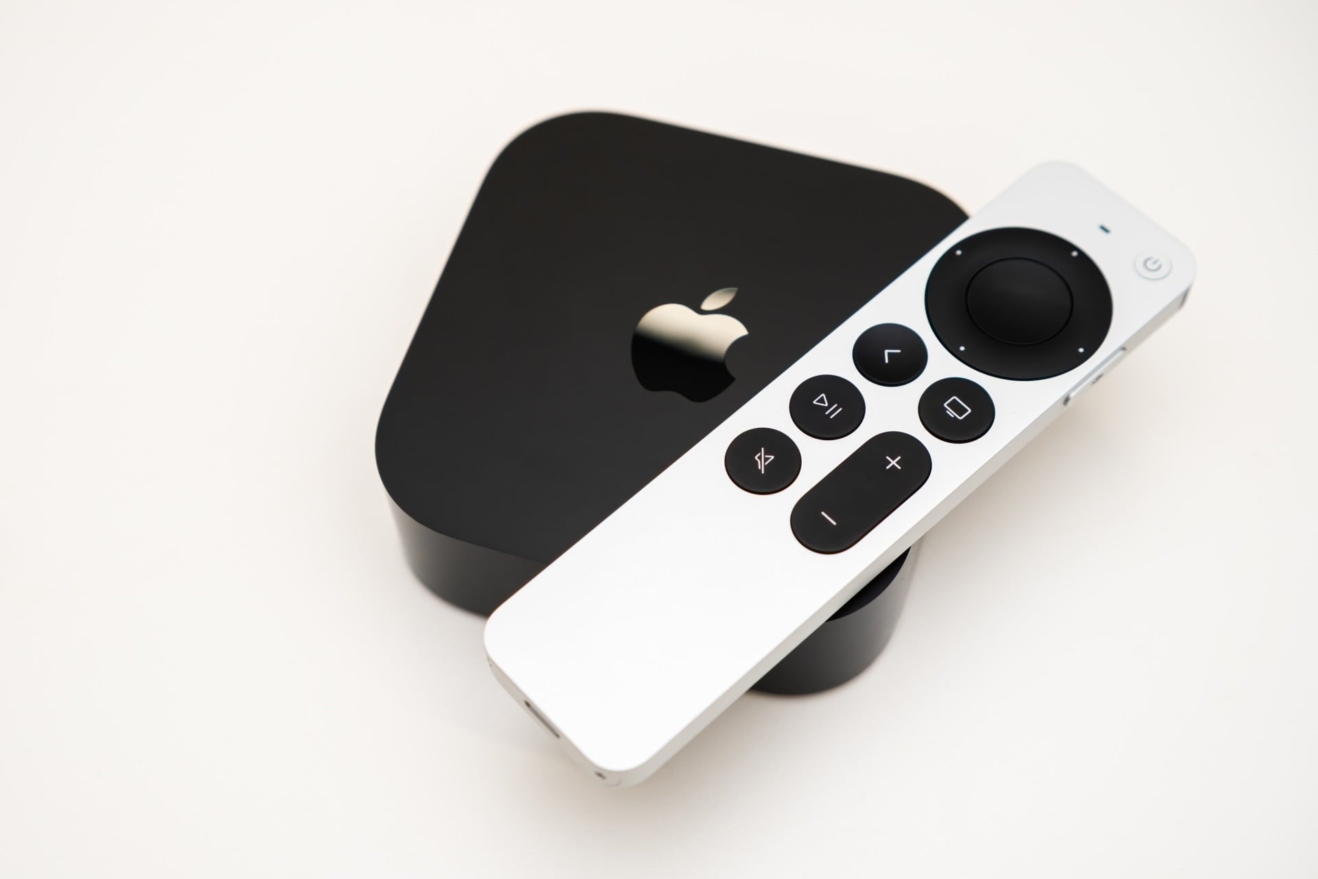 The new Apple TV 4K will look pretty much exactly like the old one (pictured above). The remote we're not so sure about.