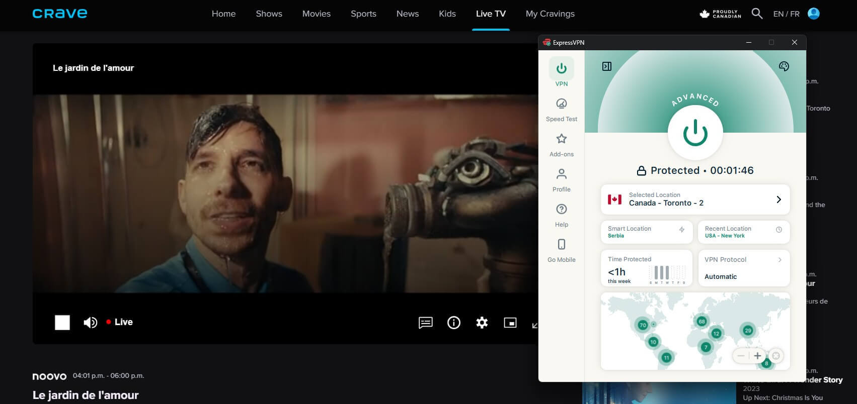 Crave Expressvpn